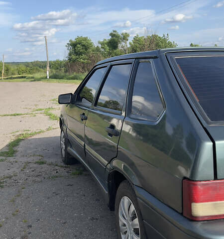 Зеленый ВАЗ 2114 Самара, объемом двигателя 1.6 л и пробегом 165 тыс. км за 2750 $, фото 2 на Automoto.ua