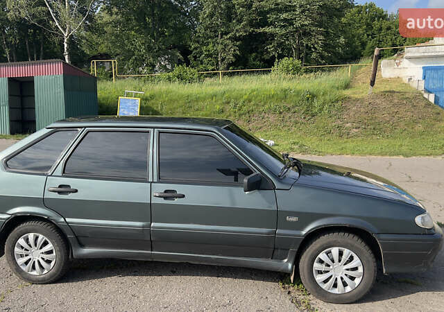 Зеленый ВАЗ 2114 Самара, объемом двигателя 1.6 л и пробегом 165 тыс. км за 2750 $, фото 10 на Automoto.ua