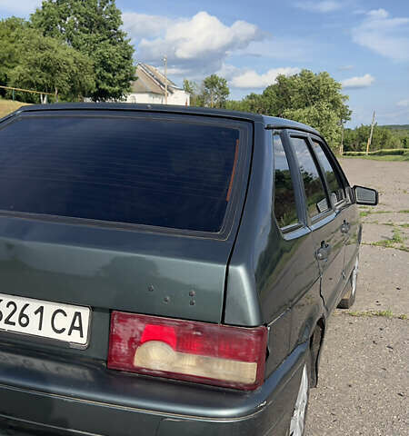 Зеленый ВАЗ 2114 Самара, объемом двигателя 1.6 л и пробегом 165 тыс. км за 2750 $, фото 4 на Automoto.ua