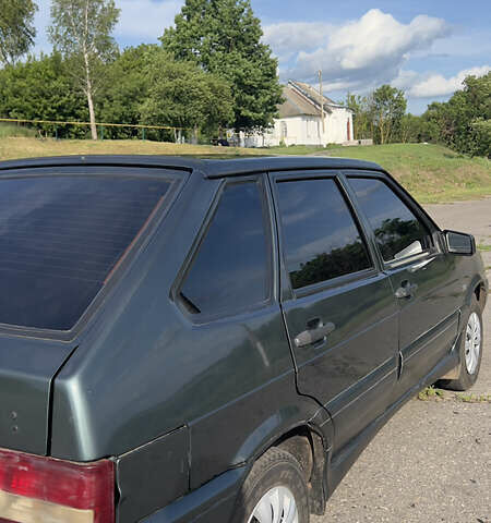 Зеленый ВАЗ 2114 Самара, объемом двигателя 1.6 л и пробегом 165 тыс. км за 2750 $, фото 14 на Automoto.ua