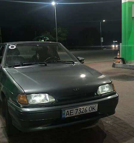 Зеленый ВАЗ 2114 Самара, объемом двигателя 1.6 л и пробегом 130 тыс. км за 2000 $, фото 3 на Automoto.ua