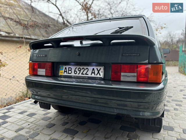 Зеленый ВАЗ 2114 Самара, объемом двигателя 1.6 л и пробегом 202 тыс. км за 2800 $, фото 11 на Automoto.ua
