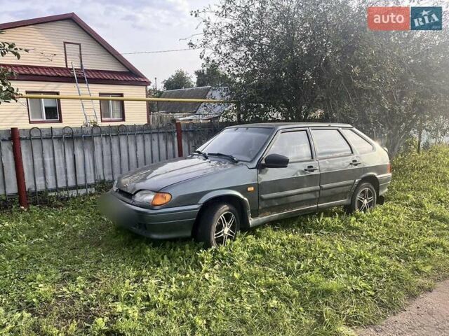 Зеленый ВАЗ 2114 Самара, объемом двигателя 1.59 л и пробегом 55 тыс. км за 2600 $, фото 1 на Automoto.ua