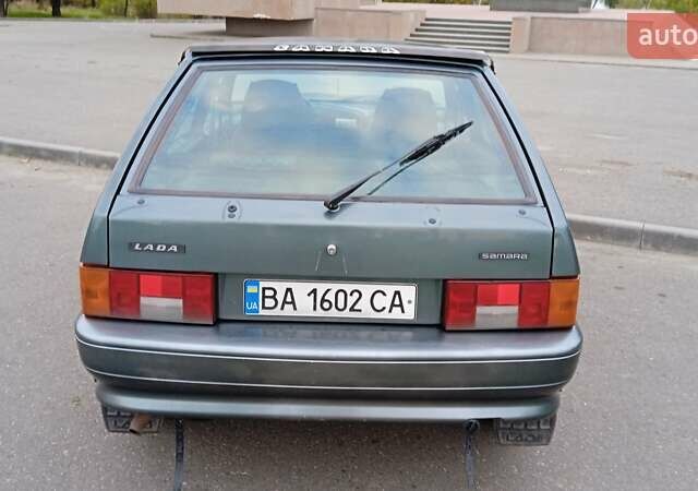 Зеленый ВАЗ 2114 Самара, объемом двигателя 1.6 л и пробегом 206 тыс. км за 2300 $, фото 7 на Automoto.ua