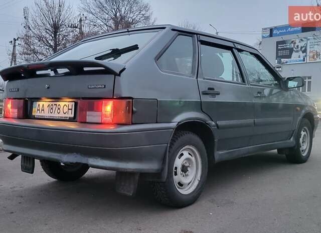 Зелений ВАЗ 2114 Самара, об'ємом двигуна 1.6 л та пробігом 75 тис. км за 2100 $, фото 4 на Automoto.ua