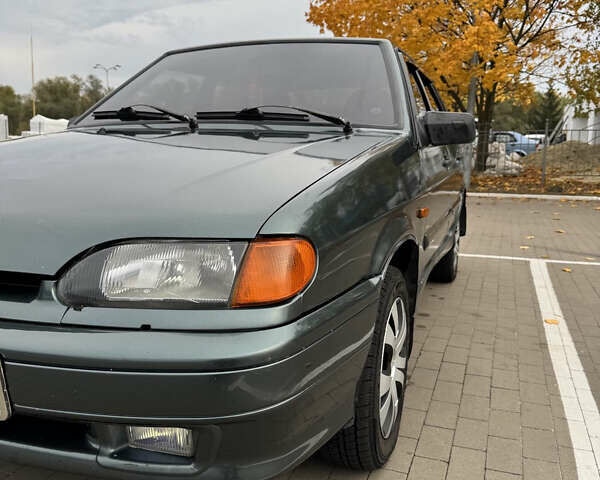 Зеленый ВАЗ 2114 Самара, объемом двигателя 1.6 л и пробегом 218 тыс. км за 2700 $, фото 2 на Automoto.ua