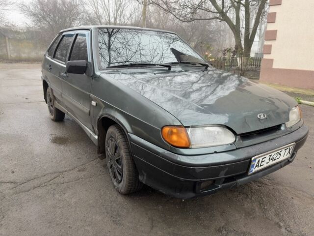 Зелений ВАЗ 2114 Самара, об'ємом двигуна 1.6 л та пробігом 155 тис. км за 1400 $, фото 1 на Automoto.ua