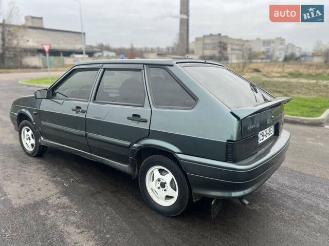 Зеленый ВАЗ 2114 Самара, объемом двигателя 1.6 л и пробегом 176 тыс. км за 2700 $, фото 1 на Automoto.ua
