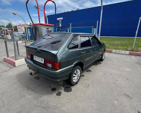 Зеленый ВАЗ 2114 Самара, объемом двигателя 1.6 л и пробегом 122 тыс. км за 2300 $, фото 11 на Automoto.ua