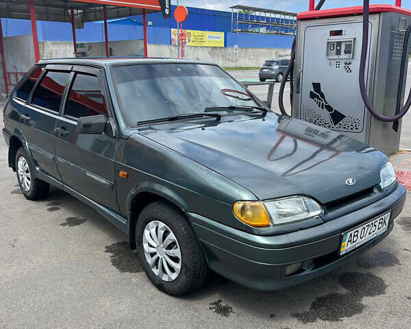 Зеленый ВАЗ 2114 Самара, объемом двигателя 1.6 л и пробегом 122 тыс. км за 2300 $, фото 8 на Automoto.ua