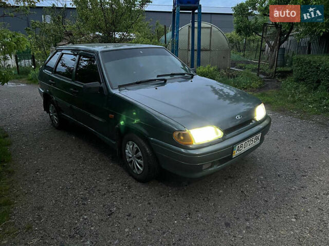 Зеленый ВАЗ 2114 Самара, объемом двигателя 1.6 л и пробегом 122 тыс. км за 2300 $, фото 3 на Automoto.ua