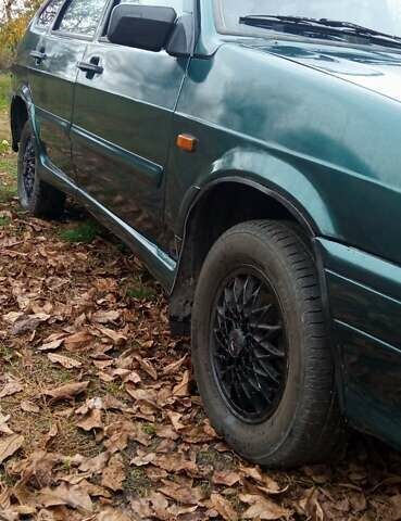 Зеленый ВАЗ 2114 Самара, объемом двигателя 1.6 л и пробегом 145 тыс. км за 2600 $, фото 12 на Automoto.ua