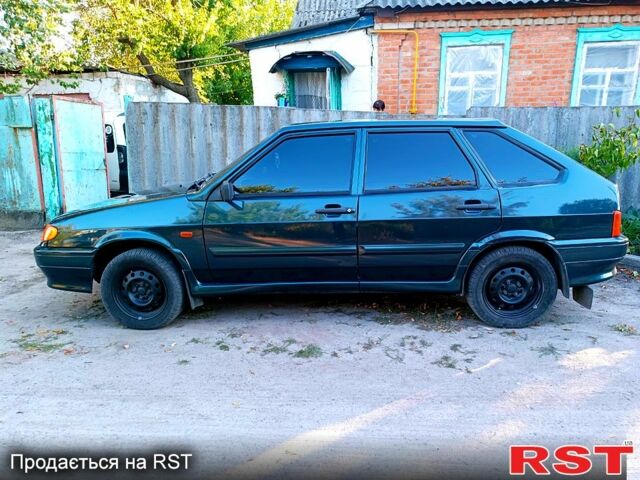 Зеленый ВАЗ 2114 Самара, объемом двигателя 1.6 л и пробегом 92 тыс. км за 3200 $, фото 3 на Automoto.ua