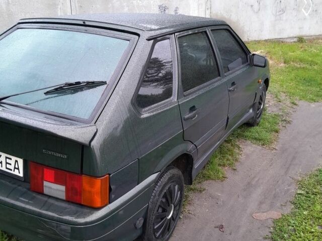 Зеленый ВАЗ 2114 Самара, объемом двигателя 1.5 л и пробегом 190 тыс. км за 2000 $, фото 8 на Automoto.ua