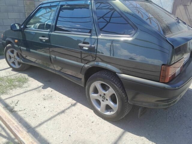 Зеленый ВАЗ 2114 Самара, объемом двигателя 1.6 л и пробегом 230 тыс. км за 2600 $, фото 1 на Automoto.ua