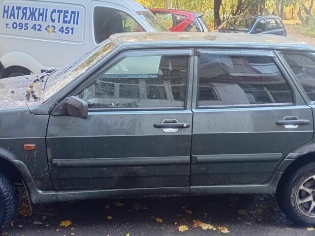 Зеленый ВАЗ 2114 Самара, объемом двигателя 1.6 л и пробегом 270 тыс. км за 1900 $, фото 6 на Automoto.ua