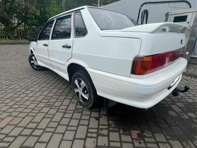 Белый ВАЗ 2115 Самара, объемом двигателя 1.6 л и пробегом 150 тыс. км за 3000 $, фото 2 на Automoto.ua