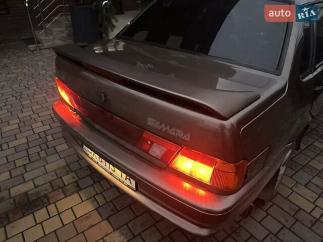 Бежевый ВАЗ 2115 Самара, объемом двигателя 1.6 л и пробегом 80 тыс. км за 2700 $, фото 6 на Automoto.ua