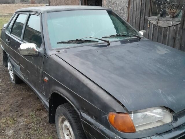 Черный ВАЗ 2115 Самара, объемом двигателя 1.5 л и пробегом 200 тыс. км за 714 $, фото 3 на Automoto.ua