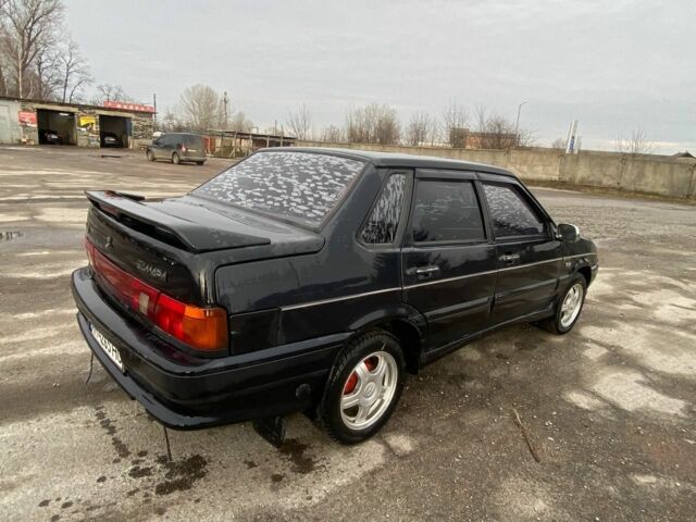 Черный ВАЗ 2115 Самара, объемом двигателя 1.6 л и пробегом 261 тыс. км за 1800 $, фото 3 на Automoto.ua