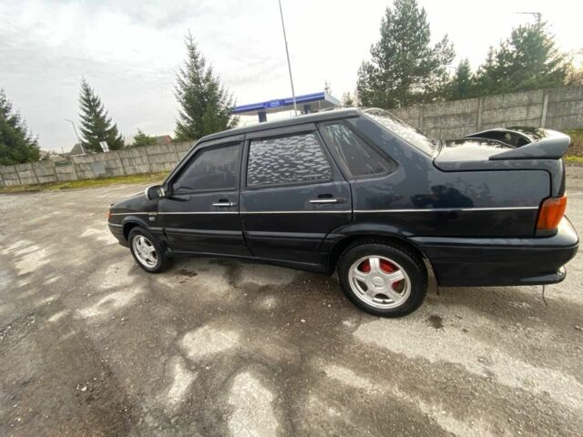 Черный ВАЗ 2115 Самара, объемом двигателя 1.6 л и пробегом 261 тыс. км за 1800 $, фото 4 на Automoto.ua