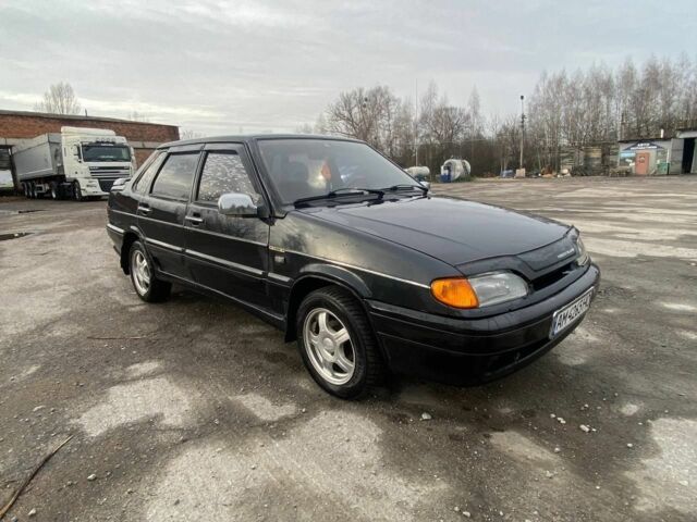 Черный ВАЗ 2115 Самара, объемом двигателя 1.6 л и пробегом 261 тыс. км за 1800 $, фото 7 на Automoto.ua