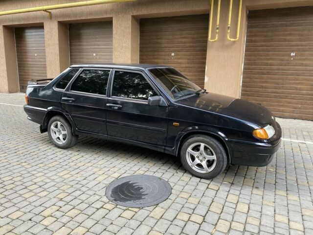 Черный ВАЗ 2115 Самара, объемом двигателя 1.6 л и пробегом 85 тыс. км за 2000 $, фото 3 на Automoto.ua