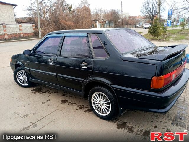 Черный ВАЗ 2115 Самара, объемом двигателя 1.5 л и пробегом 222 тыс. км за 1750 $, фото 2 на Automoto.ua