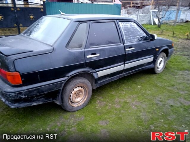 Черный ВАЗ 2115 Самара, объемом двигателя 1.5 л и пробегом 100 тыс. км за 650 $, фото 3 на Automoto.ua