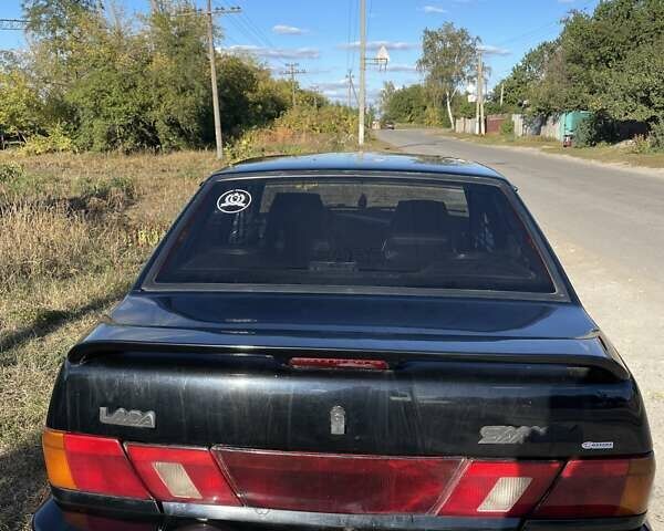 Чорний ВАЗ 2115 Самара, об'ємом двигуна 1.5 л та пробігом 295 тис. км за 1500 $, фото 3 на Automoto.ua