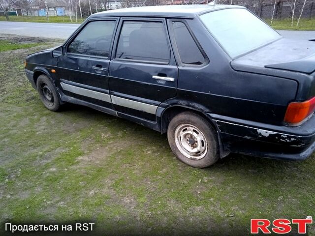 Черный ВАЗ 2115 Самара, объемом двигателя 1.5 л и пробегом 100 тыс. км за 650 $, фото 2 на Automoto.ua