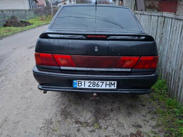 Черный ВАЗ 2115 Самара, объемом двигателя 1.5 л и пробегом 1 тыс. км за 1241 $, фото 5 на Automoto.ua