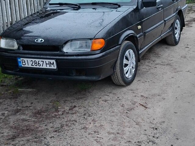 Черный ВАЗ 2115 Самара, объемом двигателя 1.5 л и пробегом 1 тыс. км за 1241 $, фото 2 на Automoto.ua