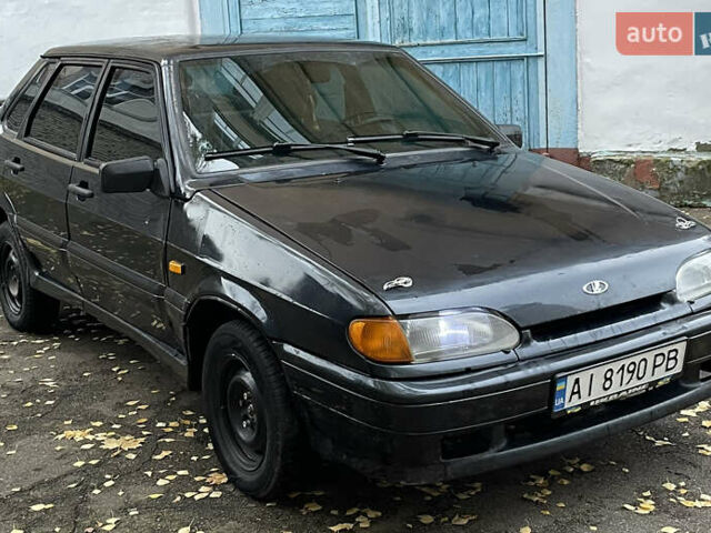 Черный ВАЗ 2115 Самара, объемом двигателя 1.5 л и пробегом 219 тыс. км за 1650 $, фото 3 на Automoto.ua