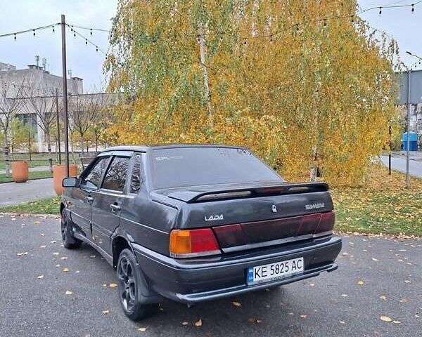 Черный ВАЗ 2115 Самара, объемом двигателя 1.5 л и пробегом 309 тыс. км за 2800 $, фото 5 на Automoto.ua