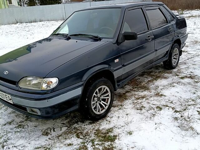Чорний ВАЗ 2115 Самара, об'ємом двигуна 1.5 л та пробігом 162 тис. км за 2250 $, фото 1 на Automoto.ua