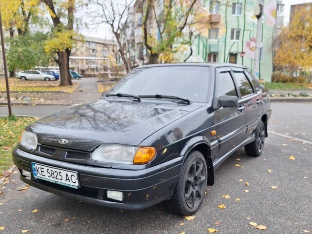 Черный ВАЗ 2115 Самара, объемом двигателя 1.5 л и пробегом 309 тыс. км за 2800 $, фото 2 на Automoto.ua
