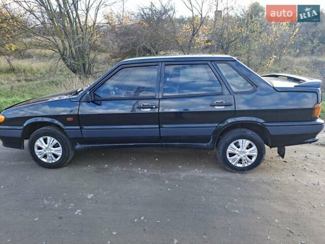 Черный ВАЗ 2115 Самара, объемом двигателя 1.5 л и пробегом 250 тыс. км за 2300 $, фото 1 на Automoto.ua