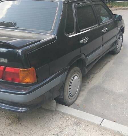 Чорний ВАЗ 2115 Самара, об'ємом двигуна 1.5 л та пробігом 74 тис. км за 2400 $, фото 5 на Automoto.ua