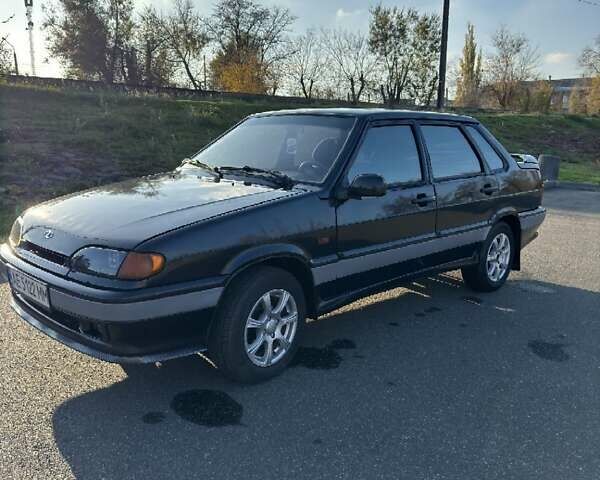 Черный ВАЗ 2115 Самара, объемом двигателя 1.5 л и пробегом 125 тыс. км за 2400 $, фото 6 на Automoto.ua