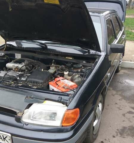 Чорний ВАЗ 2115 Самара, об'ємом двигуна 1.5 л та пробігом 74 тис. км за 2400 $, фото 2 на Automoto.ua
