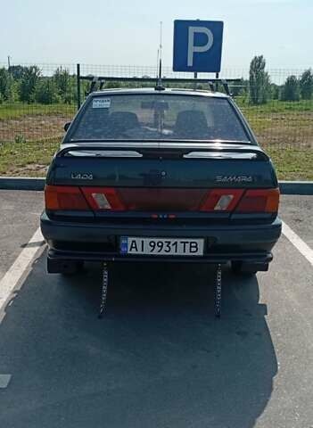 Черный ВАЗ 2115 Самара, объемом двигателя 1.5 л и пробегом 230 тыс. км за 2100 $, фото 3 на Automoto.ua