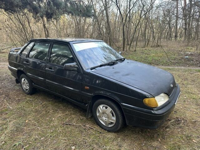 Черный ВАЗ 2115 Самара, объемом двигателя 1.5 л и пробегом 200 тыс. км за 1399 $, фото 1 на Automoto.ua