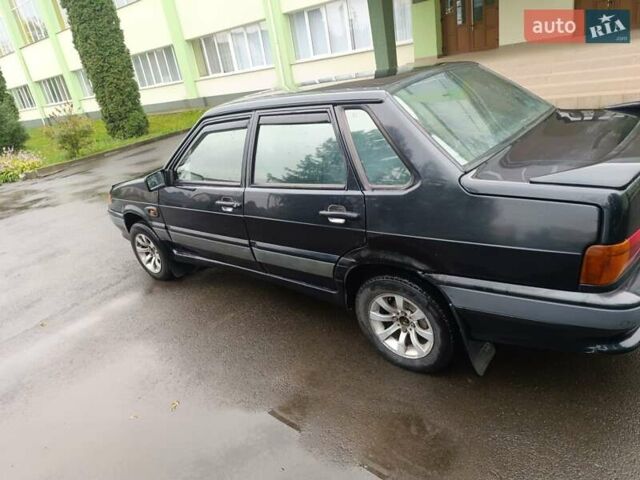 Черный ВАЗ 2115 Самара, объемом двигателя 1.5 л и пробегом 260 тыс. км за 1750 $, фото 1 на Automoto.ua