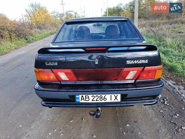 Черный ВАЗ 2115 Самара, объемом двигателя 1.5 л и пробегом 250 тыс. км за 2300 $, фото 7 на Automoto.ua
