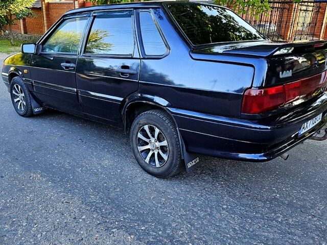 Черный ВАЗ 2115 Самара, объемом двигателя 1.5 л и пробегом 100 тыс. км за 2300 $, фото 3 на Automoto.ua