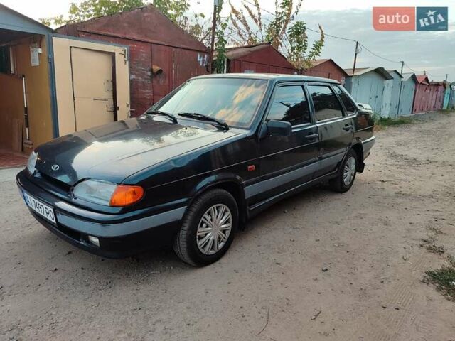 Чорний ВАЗ 2115 Самара, об'ємом двигуна 1.5 л та пробігом 240 тис. км за 1800 $, фото 1 на Automoto.ua