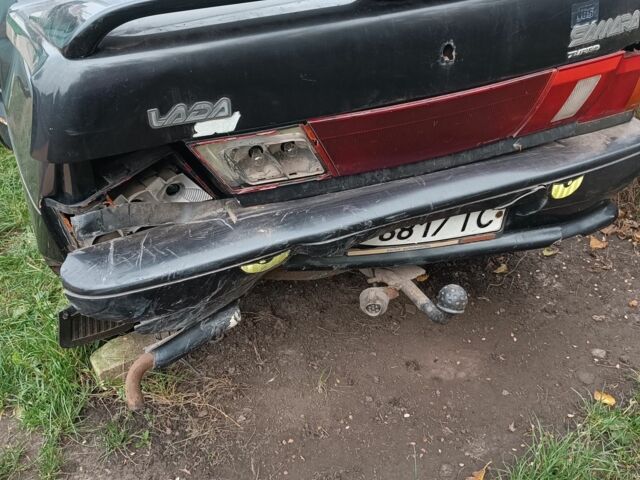 Черный ВАЗ 2115 Самара, объемом двигателя 1.5 л и пробегом 290 тыс. км за 1000 $, фото 4 на Automoto.ua