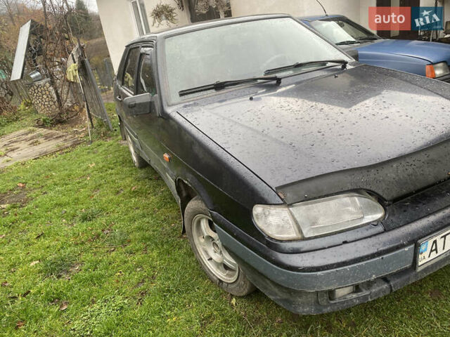 Чорний ВАЗ 2115 Самара, об'ємом двигуна 1.5 л та пробігом 111 тис. км за 1400 $, фото 6 на Automoto.ua