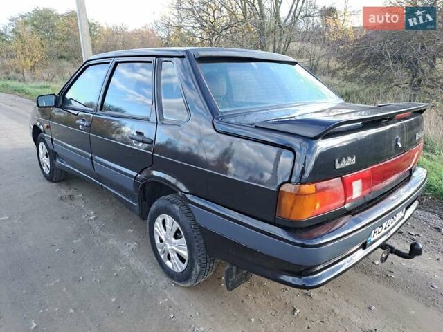 Черный ВАЗ 2115 Самара, объемом двигателя 1.5 л и пробегом 250 тыс. км за 2300 $, фото 9 на Automoto.ua